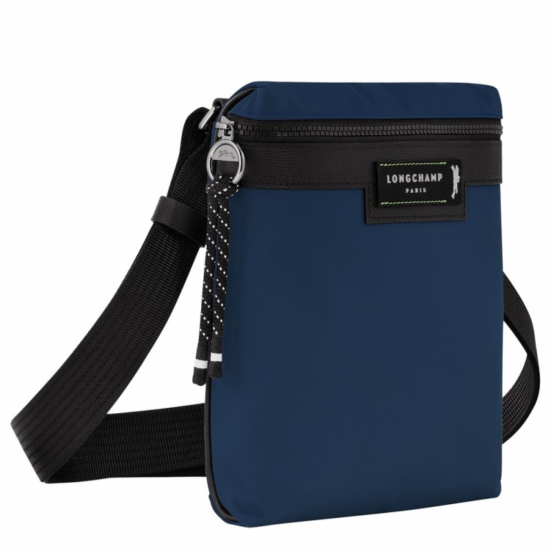 Navy Longchamp Le Pliage Energy S Men's Crossbody Bags